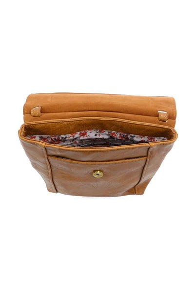 Jensy Front Flap Crossbody Chestnut by Joy Susan