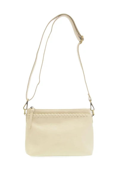 Oakley Whipstitch Top Zip Cream by Joy Susan