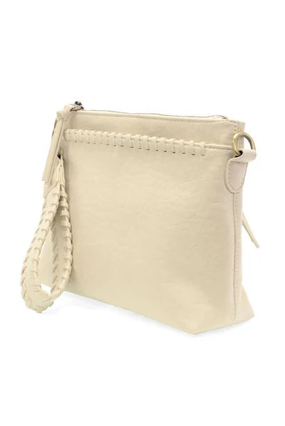 Oakley Whipstitch Top Zip Cream by Joy Susan