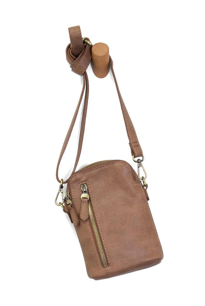 Jolene Crossbody Phonebag Cocoa by Joy Susan