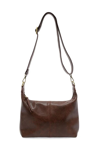 Danna Top Zip Crossbody Hickory by Joy Susan