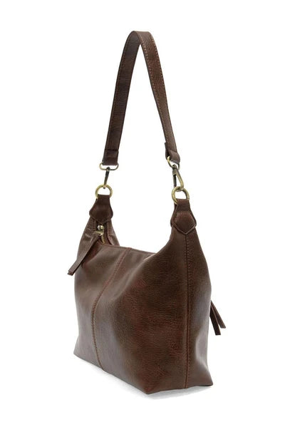 Danna Top Zip Crossbody Hickory by Joy Susan