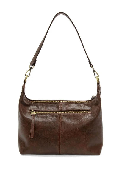 Danna Top Zip Crossbody Hickory by Joy Susan