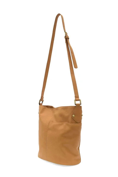 Dixie Front Slip Pocket Crossbody Camel by Joy Susan