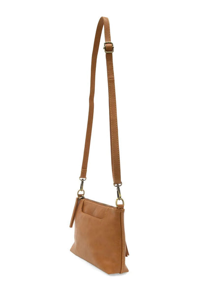 Lovey Top Zip Crossbody Hazlenut by Joy Susan