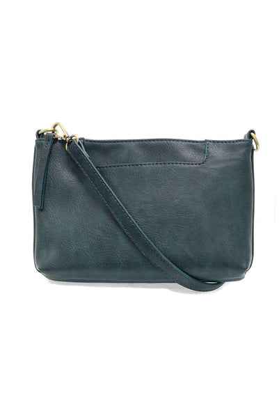 Lovey Top Zip Crossbody Deep Teal by Joy Susan
