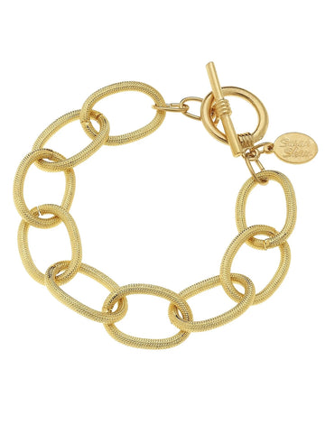 Loop Chain Bracelet by Susan Shaw