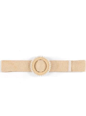 Lottie Belt Natural by Shiraleah