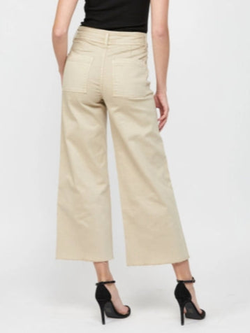 Cropped Wide Leg Ash Mocha by Mica