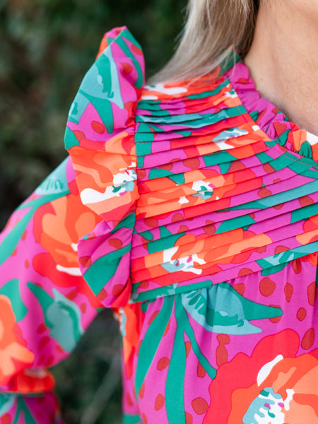 McKenna Top Gold Rush Pink by Michelle McDowell