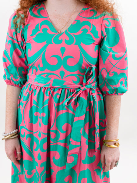 Molly Dress Azalea by Maude Vivante