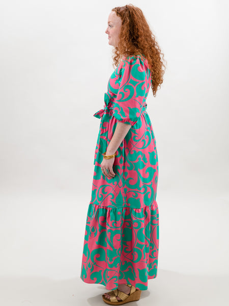 Molly Dress Azalea by Maude Vivante