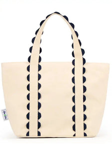 Mini Nantucket Tote Navy Natural by Ame & Lulu