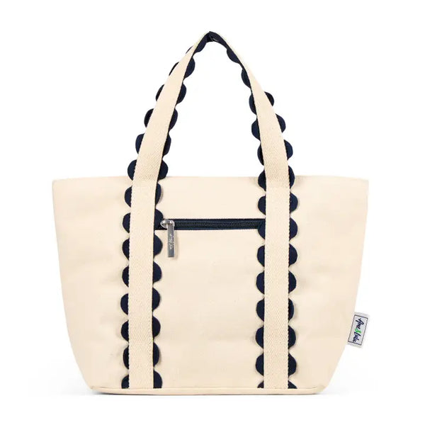 Mini Nantucket Tote Navy Natural by Ame & Lulu