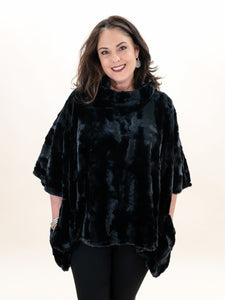 Black Poncho by Vine Street