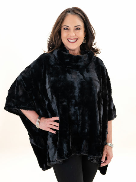 Black Poncho by Vine Street