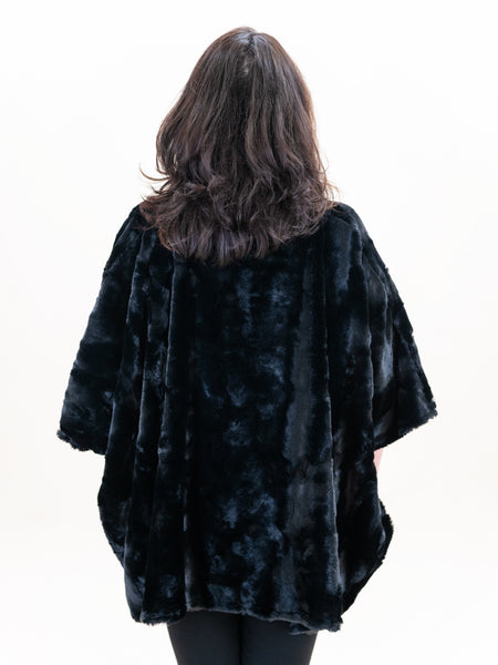 Black Poncho by Vine Street