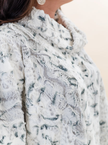 Marble Poncho by Vine Street