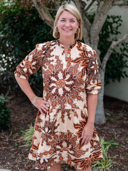 Sasha Midi Dress Chakras by Maude
