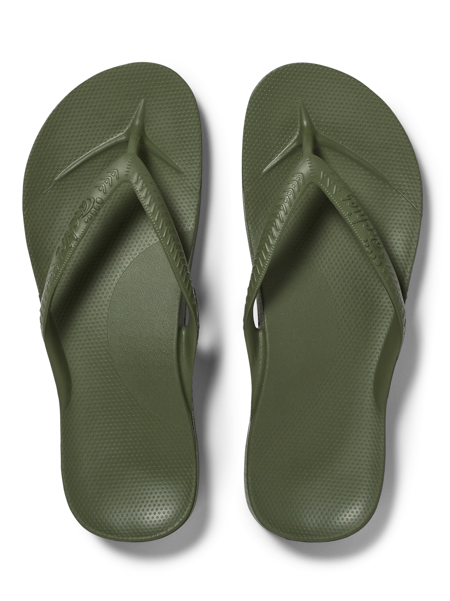 Arch Support Flip Flop Olive by Archies