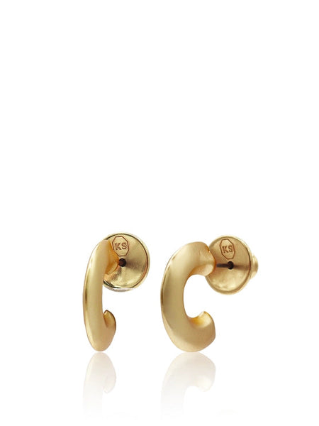 Petite Arc Hoop Earrings