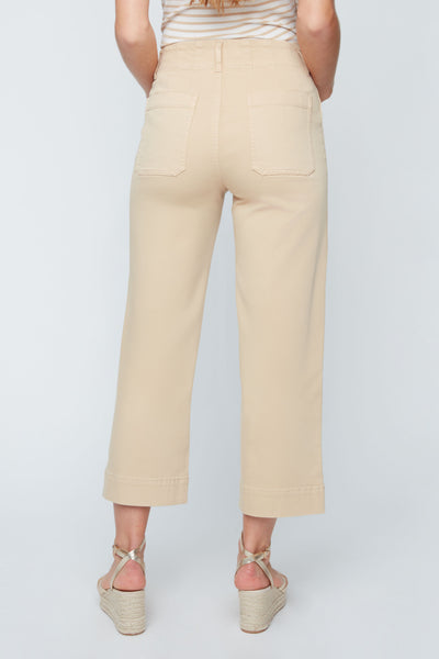 Woven Crop Pant Desert by Renuar