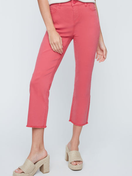 Cropped Woven Pant Terracotta by Renuar