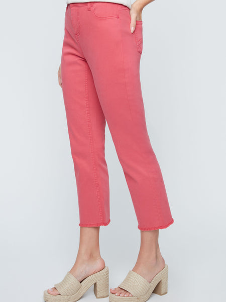 Cropped Woven Pant Terracotta by Renuar