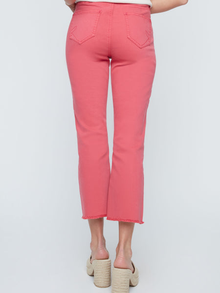 Cropped Woven Pant Terracotta by Renuar