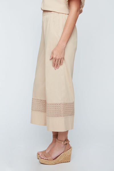 Cutout Crop Pant Desert by Renuar