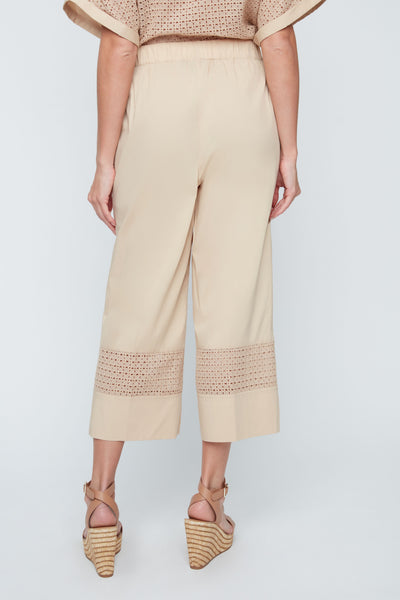 Cutout Crop Pant Desert by Renuar