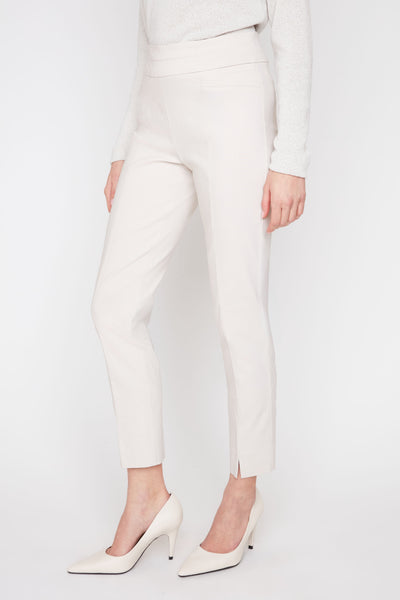 Pull-On Ankle Pant Oyster by Renuar