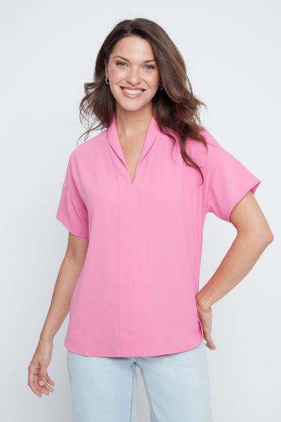 Short Sleeve Blouse Azalea by Renuar