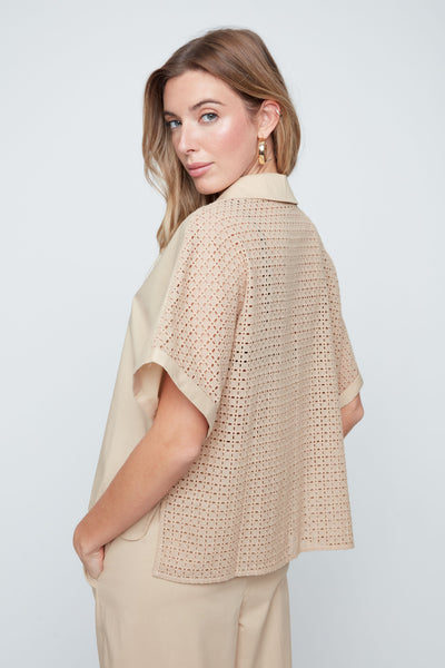 Cutout Detail Top Desert by Renuar