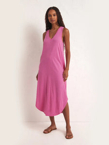 Reverie Slub Dress Heartbreaker Pink by Z Supply