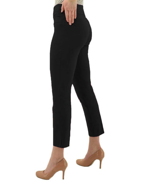 Cigarette-Style Ankle Pant Black by Renuar