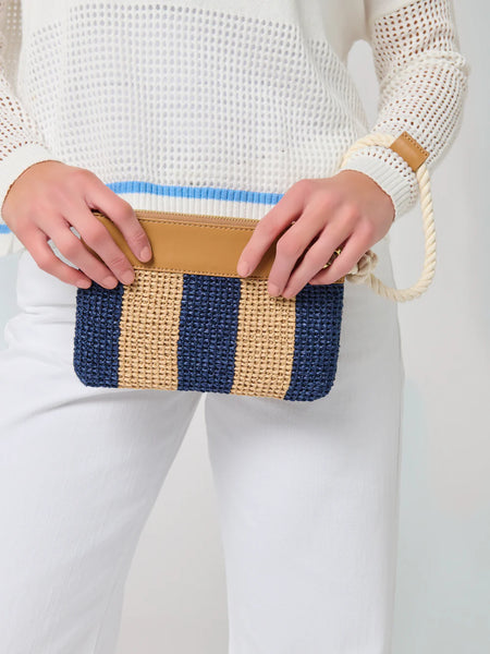 Rina Wristlet Navy by Shiraleah