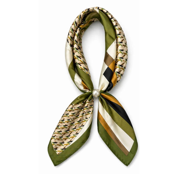 Magnetic Pearl Scarf Necklace by Coastal Couture