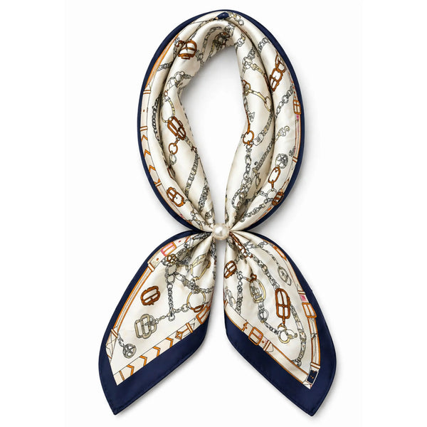 Magnetic Pearl Scarf Necklace by Coastal Couture