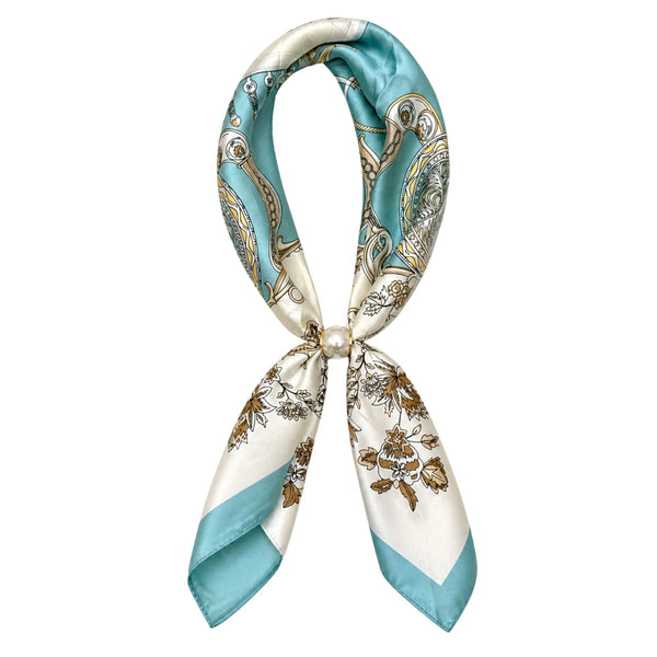 Magnetic Pearl Scarf Necklace by Coastal Couture
