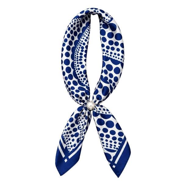 Magnetic Pearl Scarf Necklace by Coastal Couture