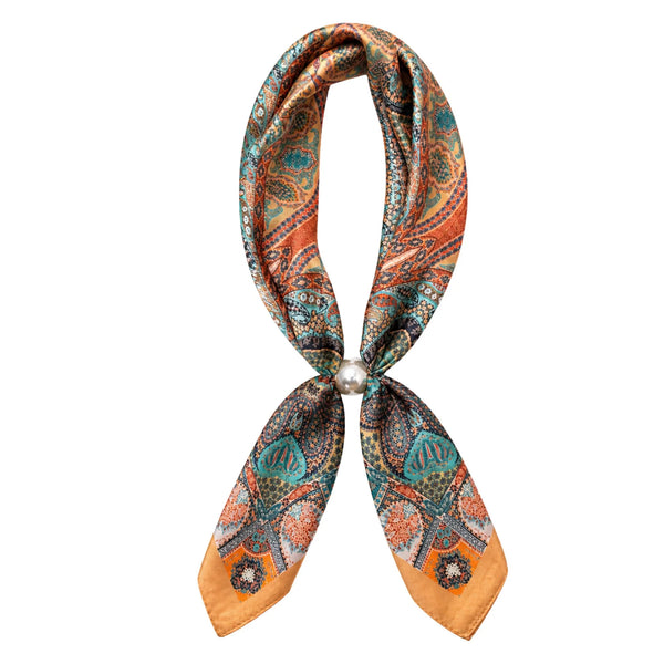 Magnetic Pearl Scarf Necklace by Coastal Couture