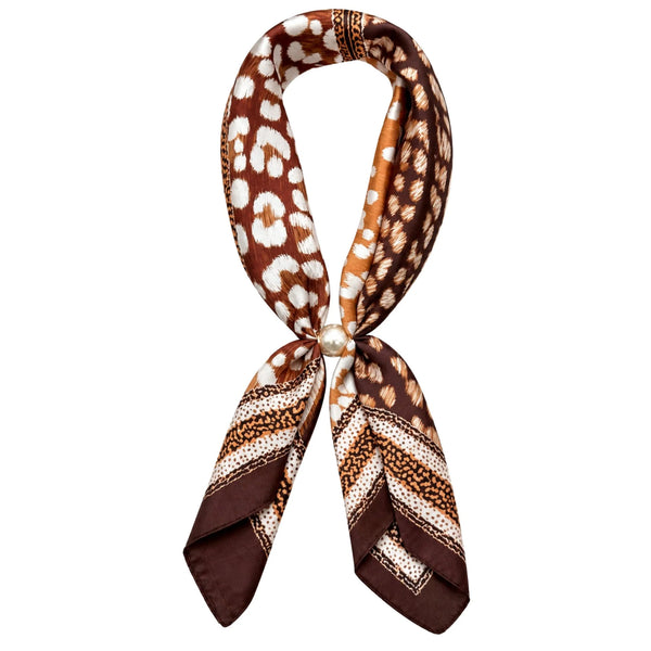 Magnetic Pearl Scarf Necklace by Coastal Couture