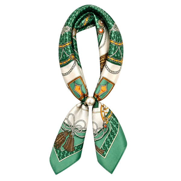 Magnetic Pearl Scarf Necklace by Coastal Couture