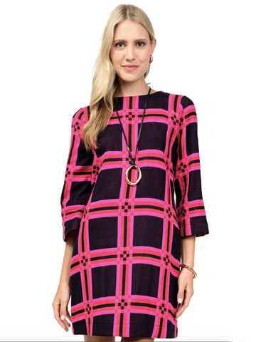 Plaid Shift Dress by Ivy Jane