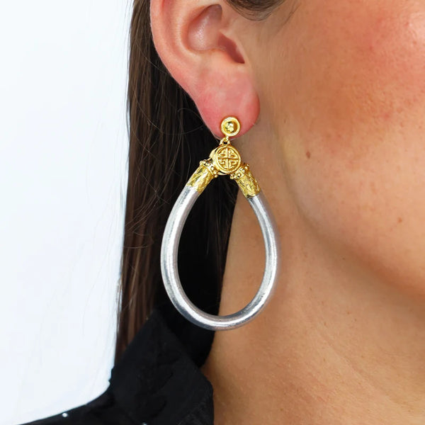 All Weather Earrings Silver by BudhaGirl