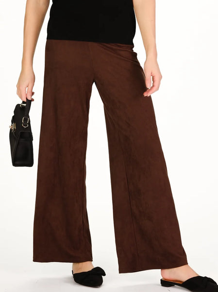 Suede Sasha Pant Chicory by Duffield Lane