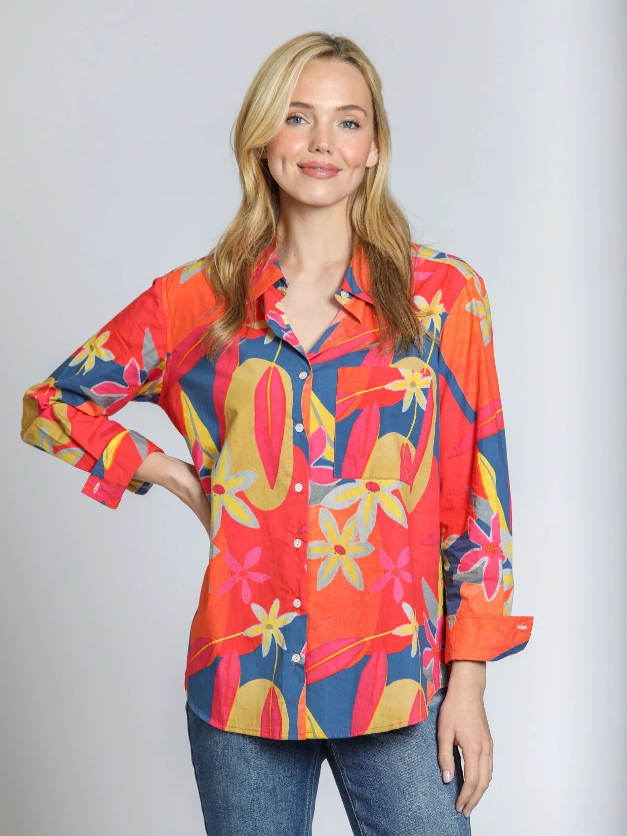 Boyfriend Button-Up Shirt by APNY