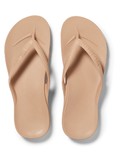 Arch Support Flip Flop Tan by Archies