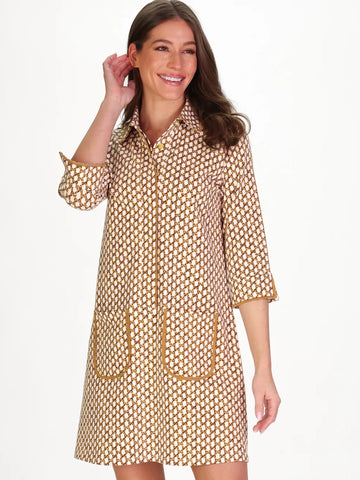 Townes Dress Willow Weave by Duffield Lane